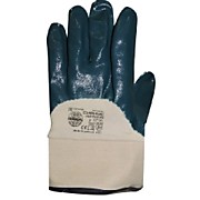 Перчатки нитриловые "СИРИУС-НИТРИЛ КЧ (ЛЮКС)"с твёрдыми манжетами полуобливные