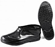 Галоши садовые черные утепленные