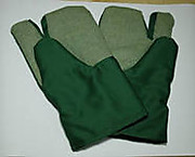 Рукавицы трехпалые х/б