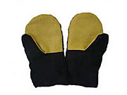 Рукавицы утепленные с брезентовым наладонником (диагональ, ватин)