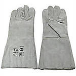 Краги спилковые пятипалые