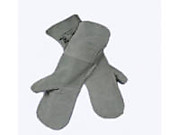 Краги спилковые двупалые